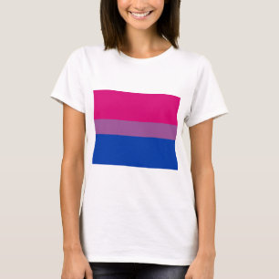 Biseksuele trots (Bi-vlag) T-shirt