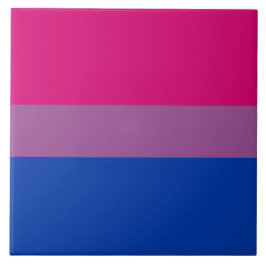 Biseksuele trots (Bi-vlag) Tegeltje