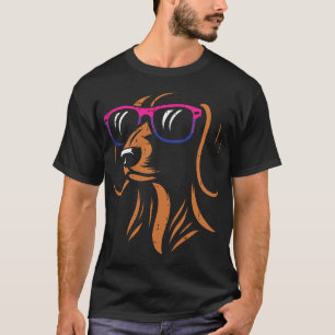 Biseksuele trots Dachshund LGBT-Q-bondgenoot Bi-ho T-shirt