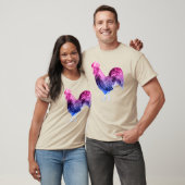 Biseksuele Trots Haan T-shirt (Unisex)