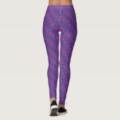 Biseksuele trots kleine harten leggings (Achterkant)