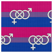 Biseksuele trots symbool vlag stof (Close Up)