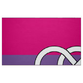Biseksuele trots symbool vlag stof (Fat Quarter)