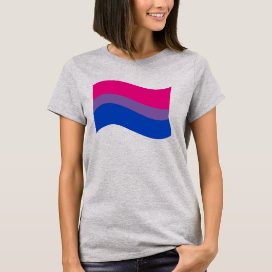 Biseksuele trots t-shirt (Voorkant)