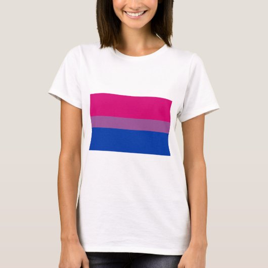 Biseksuele trots t-shirt (Voorkant)