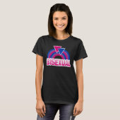 Biseksuele trots T-shirt (Voorkant volledig)