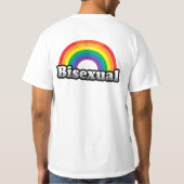 BISEKSUELE TROTS T-SHIRT (Achterkant)
