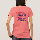 BISEKSUELE TROTSCLUSTER T-SHIRT (Achterkant)