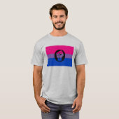 Biseksuele Verzets Trots T-shirt (Voorkant volledig)
