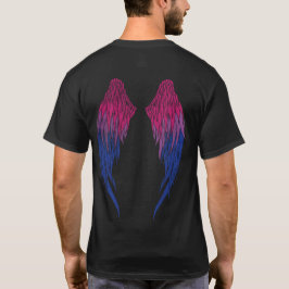 Biseksuele Vlag - Angel Wings T-shirt
