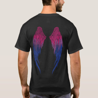 Biseksuele Vlag - Angel Wings T-shirt