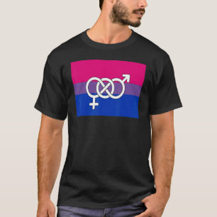 Biseksuele Vlag Bi Pride Gay Parade LGBTQ T-shirt