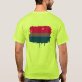BISEKSUELE VLAG DIE DRIPT T-SHIRT (Achterkant)