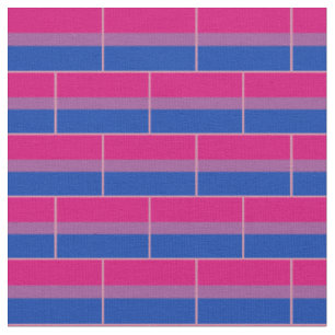 Biseksuele vlag en mode van de gemeenschap met een stof