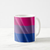 BISEKSUELE VLAG GOLVEND ONTWERP KOFFIEMOK (Voorkant rechts)