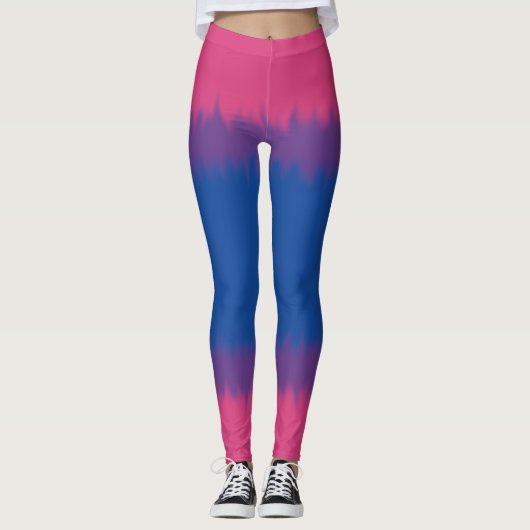 Biseksuele Vlag Leggings (Voorkant)