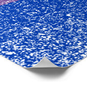 BISEKSUELE VLAG ORIGINEEL MET SYMBOOL - PNG.NL POSTER (Hoek)