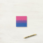Biseksuele Vlag Post-it Briefjes Post-it® Notes (Op bureau)