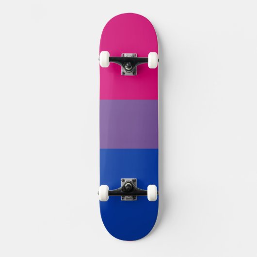 Biseksuele vlag skateboard (Voorkant)