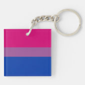 Biseksuele Vlag Sleutelhanger (Achterkant)