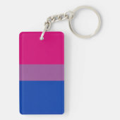 Biseksuele Vlag Sleutelhanger (achterkant)