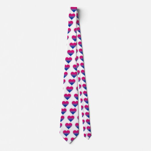 Biseksuele vlag stropdas (Voorkant)