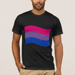 BISEKSUELE VLAG ZWAAIEN T-SHIRT