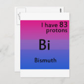 Biseksuele wetenschap briefkaart (Voorkant / Achterkant)