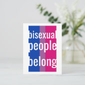 biseksuelen horen thuis briefkaart (Staand voorkant)