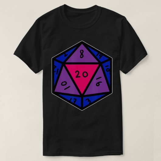 Biseual D T-shirt (Design voorkant)