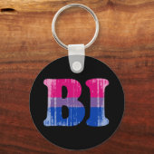 BISEXUAL 1 nood.png Sleutelhanger (Voorkant)
