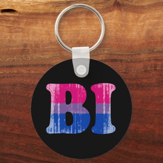 BISEXUAL 1 nood.png Sleutelhanger (Voorkant)