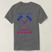 Bisexual Barbarian Pride T-shirt (Design voorkant)