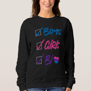 Bisexual Bi Pride Flag Boys Girls Bi Trui