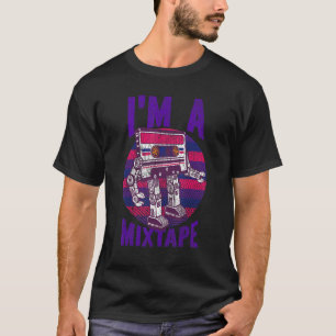 Bisexual Bi Pride Flag Cassette Ik ben een mixtape T-shirt