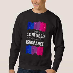 Bisexual Bi Pride Flag die net verward is door je Trui