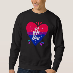 Bisexual Bi Pride Flag Heart Trui