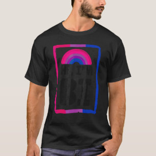 Bisexual Bi Pride Flag Hi Ik ben Bi T-shirt