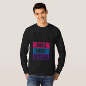 Bisexual Bi Pride Flag I'm Just Like Hamilton Smal T-shirt (Voorkant volledig)