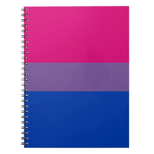 Bisexual Bi Pride Flag Notitieboek (Voorkant)