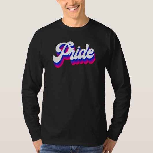 Bisexual Bi Pride Flag Pride T-shirt (Voorkant)
