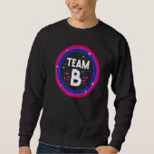 Bisexual Bi Pride Flag Team B 1 Trui (Voorkant)