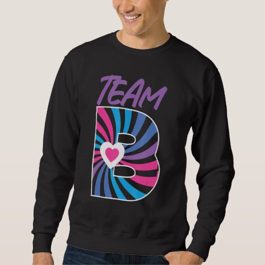 Bisexual Bi Pride Flag Team B 1 Trui (Voorkant)