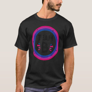 Bisexual Bi Pride Flag Team B T-shirt
