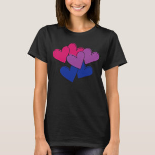Bisexual Bi Pride Valentijnsdag LGBTQ LGBT Subtl T-shirt