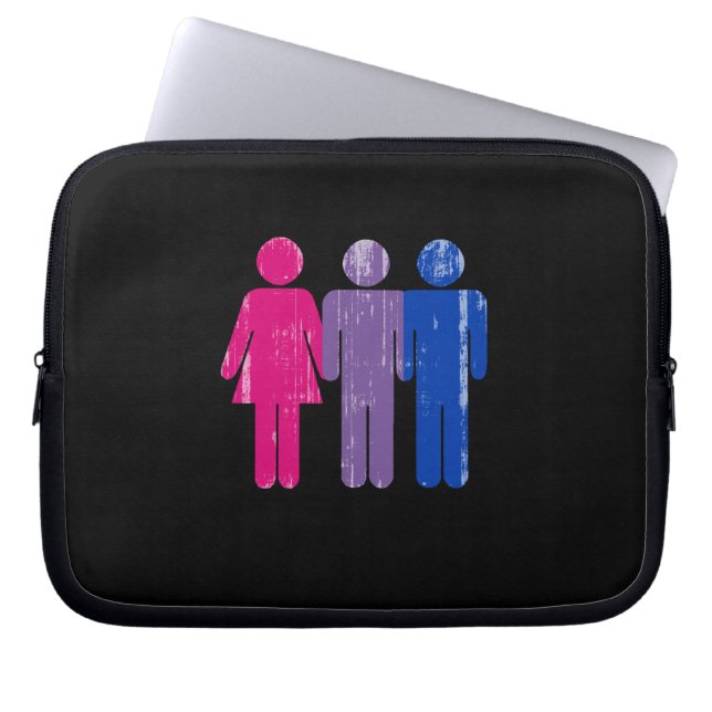 Bisexual Boy nood.png Laptop Sleeve (Voorkant)