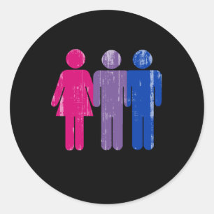 Bisexual Boy nood.png Ronde Sticker