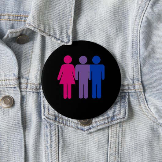 Bisexual Boy Ronde Button 4,0 Cm (In situ)