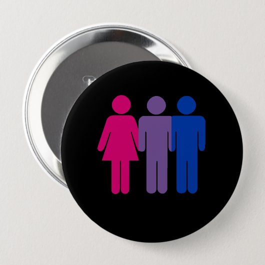 Bisexual Boy Ronde Button 4,0 Cm (Voorkant /achterkant)