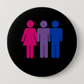 Bisexual Boy Ronde Button 4,0 Cm (Voorkant)